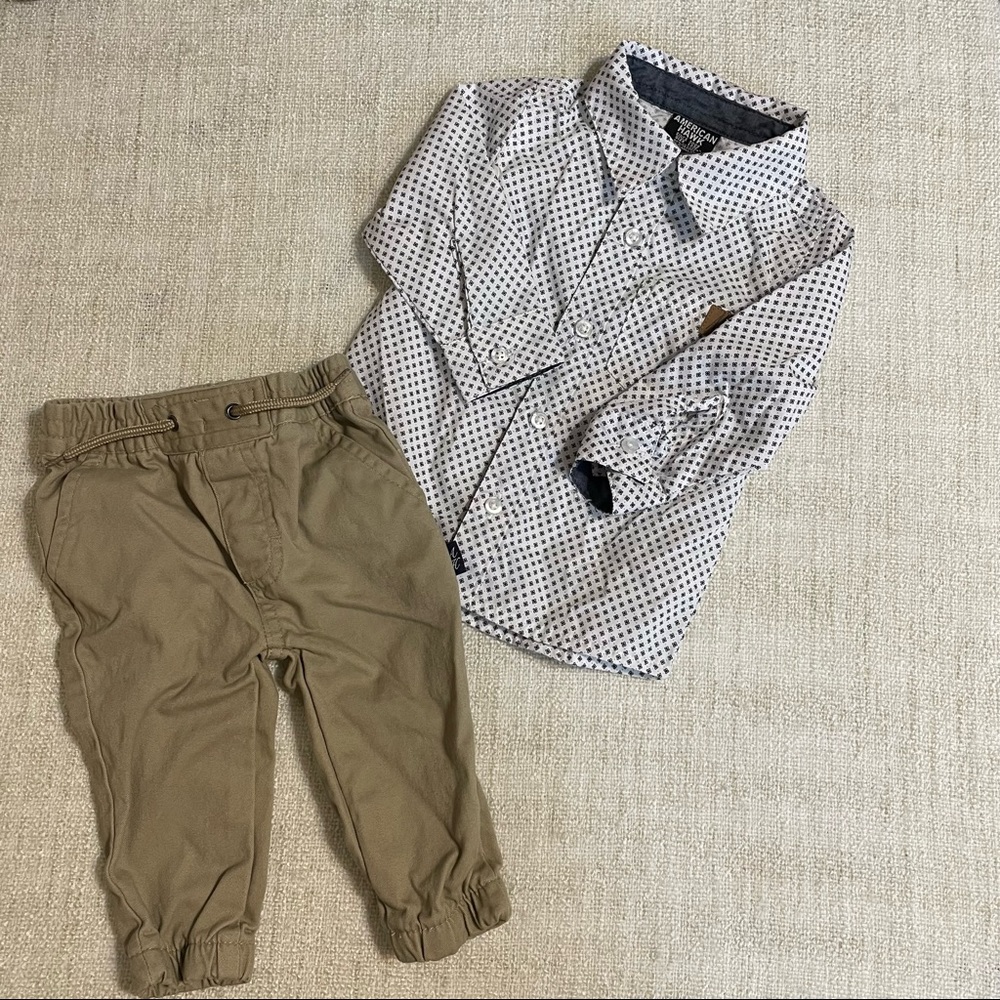 American Hawk Boys Matching Outfit